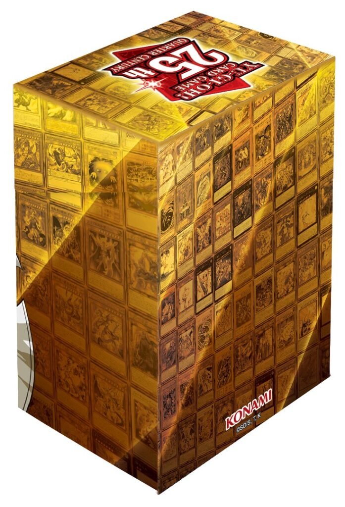 Konami Yu-Gi-Oh! Deck Box: Yugi & Kaiba Quarter Century – Official Card Case For TCG