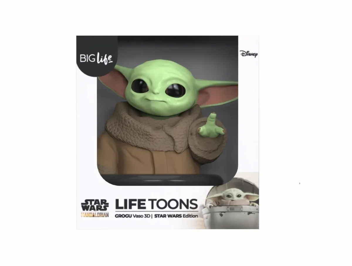 Life toon: Grogu Vaso 3D (Baby Yoda)