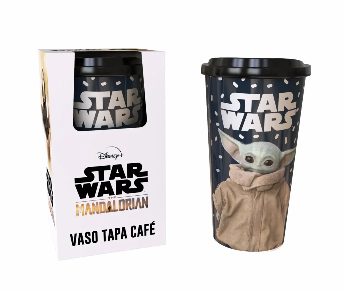 Vaso Con Tapa Cafe - The Mandalorian