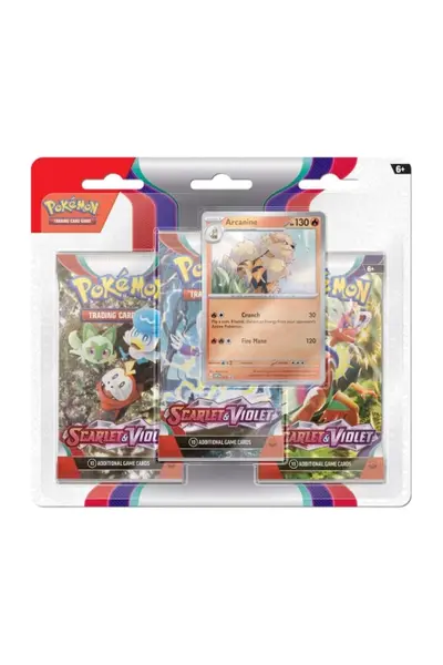 Pokemon TCG: Escarlata & Purpura Blister 3 Booster - (Esp)