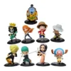 Set Figuras One Piece x 9 - Imagen 2