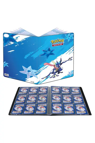 Ultra Pro Black Collectors A4 Album Portfolio – 9 Pocket Pages, 10 Sheets, Holds 180 Standard Cards