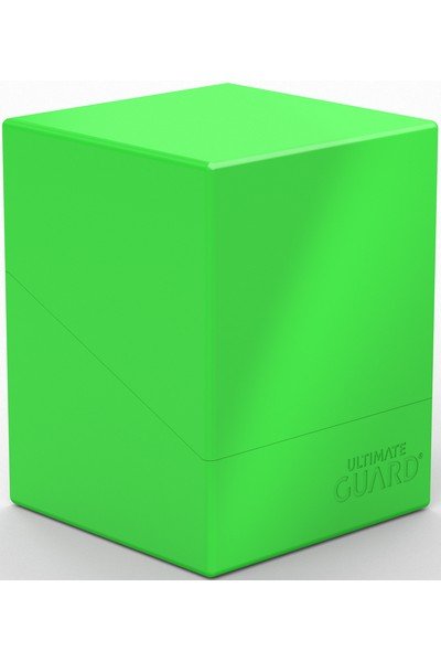 Ultimate Guard - Deck Box Standard- Boulder 100+ Solid Neon Green