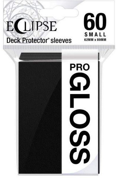 Protectores tam. Small - Ultra pro - PRO-Gloss Eclipse - Jet Black