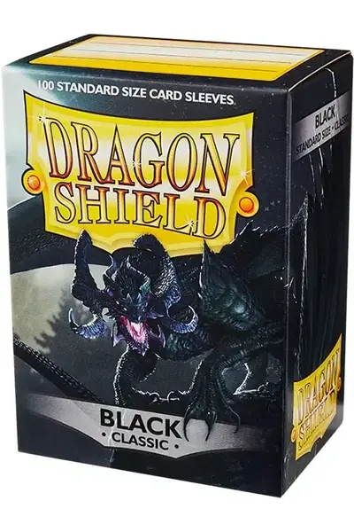 Protectores Standard - Dragon Shield - Black - 100 Unid