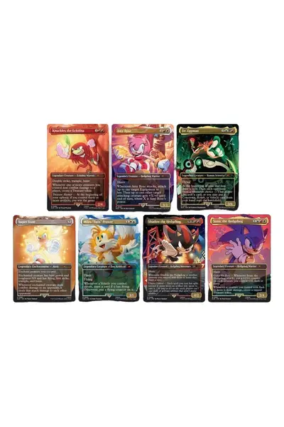 Magic The Gathering - Secret Lair x Sonic: Friends & Foes, Regular (Ing)