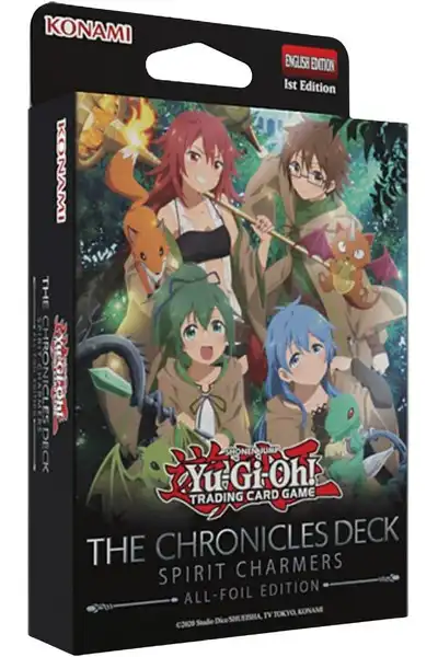 Yu-Gi-Oh! TCG: The Chronicles Deck - Spirit Charmers, Edición All-Foil (Ing)