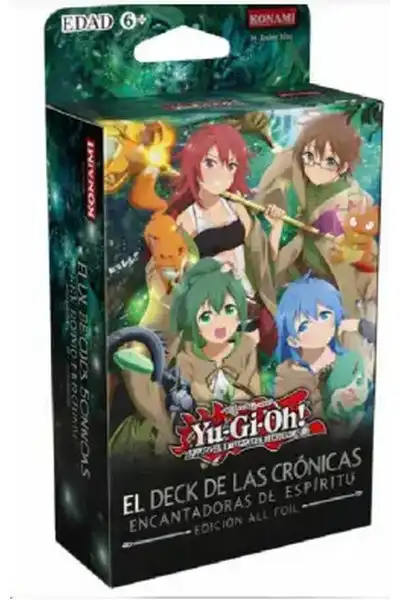 Yu‑Gi‑Oh! TCG – THE CHRONICLES DECK: Encantadoras de Espiritus (All-Foil Edition) (esp)