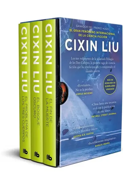 Estuche Trilogía de Los Tres Cuerpos