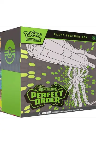 Pokémon TCG Mega Evolution Elite Trainer Box - Perfect Order – Equilibrio Perfecto (ESP)