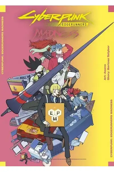 Cyberpunk Edgerunners: Madness (Portada Alternativa)