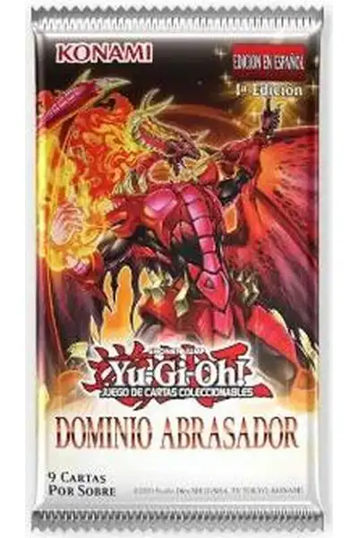 Booster Yu-Gi-OH - "Dominio Abrasador" (esp)
