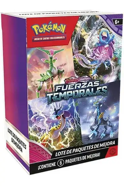 Pokemon TCG: Fuerzas Temporales - Temporal Forces - Booster Bundle - (Esp)