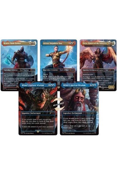 Magic The Gathering: Secret Lair x Playstation: God of War®: Redemption (Ing) - Imagen 2