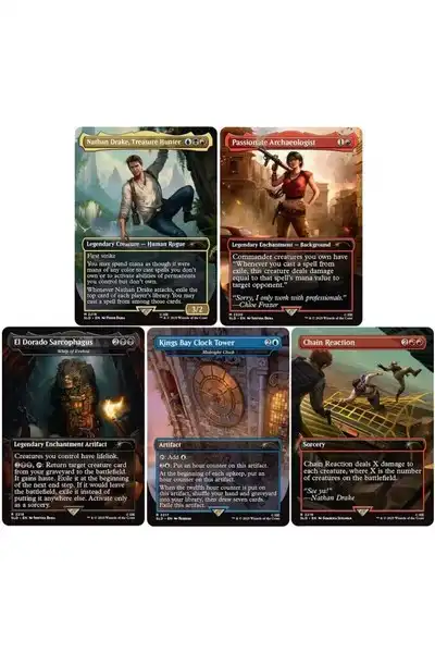 Magic The Gathering: Secret Lair x Playstation: Uncharted® (Ing) - Imagen 2