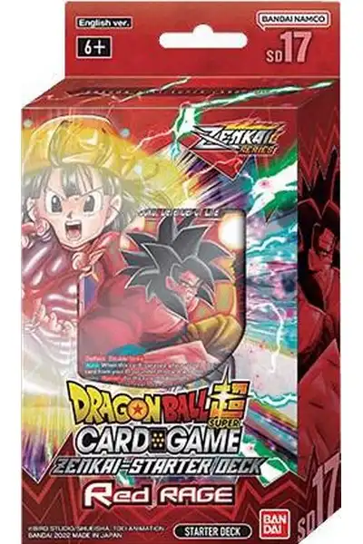 Dragon Ball Super TCG - Starter Deck: Red Rage - SD17 (ing)