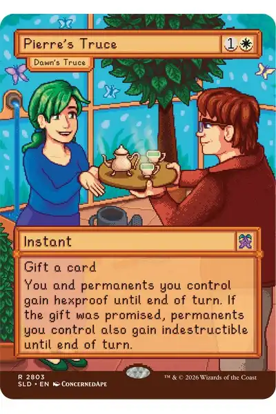 Magic The Gathering: Secret Lair x Stardew Valley: Welcome to Stardew Valley® (Ing) - Imagen 7