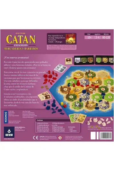 Catan Expansión Mercaderes y Bárbaros - Imagen 3