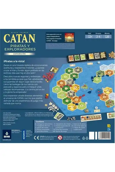 Catan Expansión Piratas y Exploradores - Imagen 2
