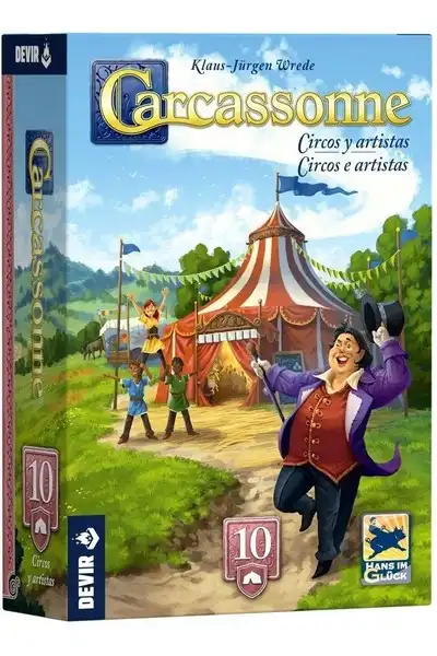 Carcassonne Expansión 10: Circos y Artistas