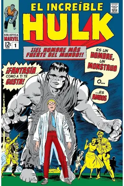Biblioteca Marvel; El Increíble Hulk. Vol. 01, De 1962 a 1963