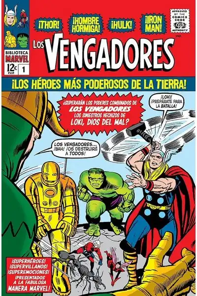 Biblioteca Marvel; Los Vengadores. Vol. 01, De 19632 a 1964