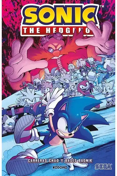 Sonic The Hedgehog Vol: 09, Carreras Chao y Bases Badnik