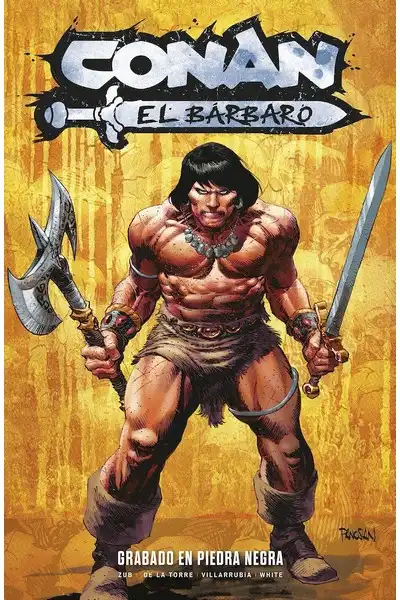 Conan el Bárbaro: La era de Titan Vol. 01; Grabado en Piedra Negra