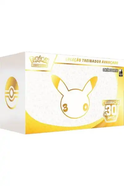Pokemon TCG: Celebration 30th Anniversary/Celebração de 30 Anos - Advanced Trainer Box - (PT)