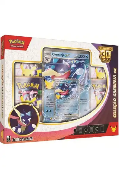 Pokemon TCG: Celebration 30th Anniversary/Celebração de 30 Anos - Box Ex - (PT)